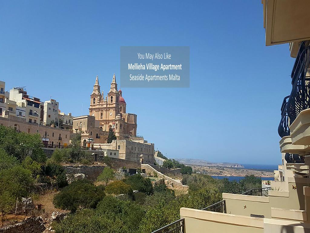 Seaside Apartments Malta Mellieha1 Eksteriør billede